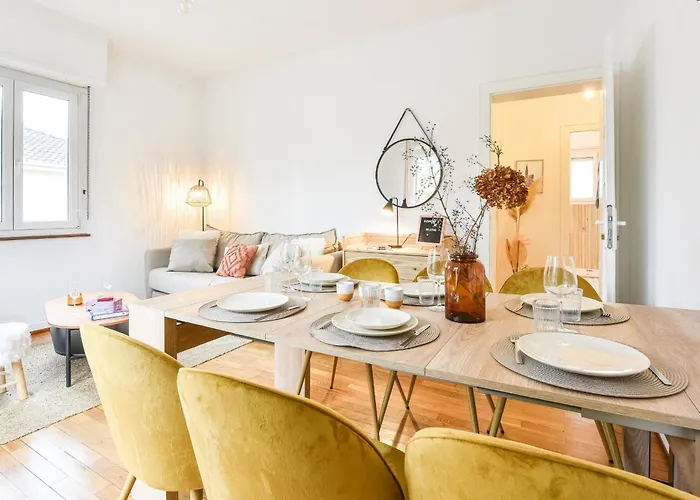 Apartment Rock In Share - Bianca 2-bedroom With Parking Included & Tram Strasbourg